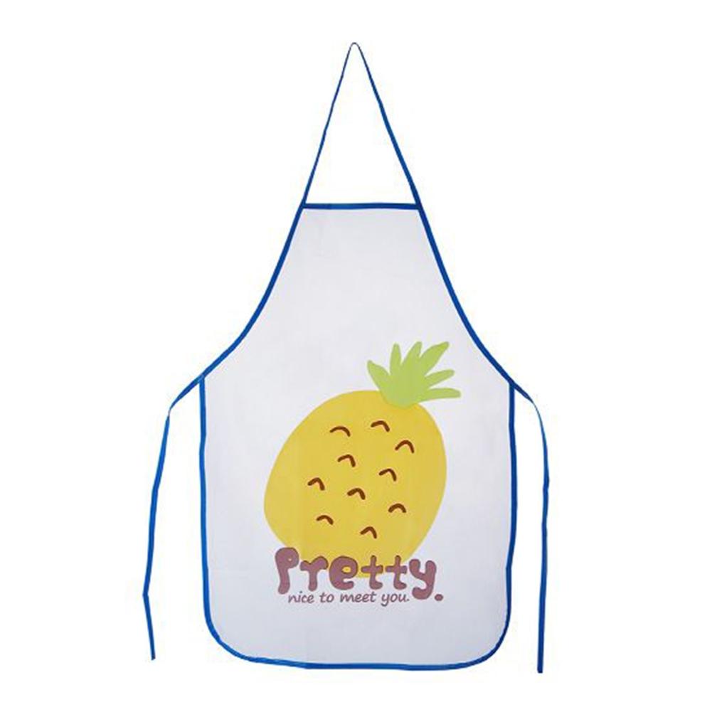 Waterproof Cooking Bib Antioil Apron Transparent For Adult Size Easy To Clean
