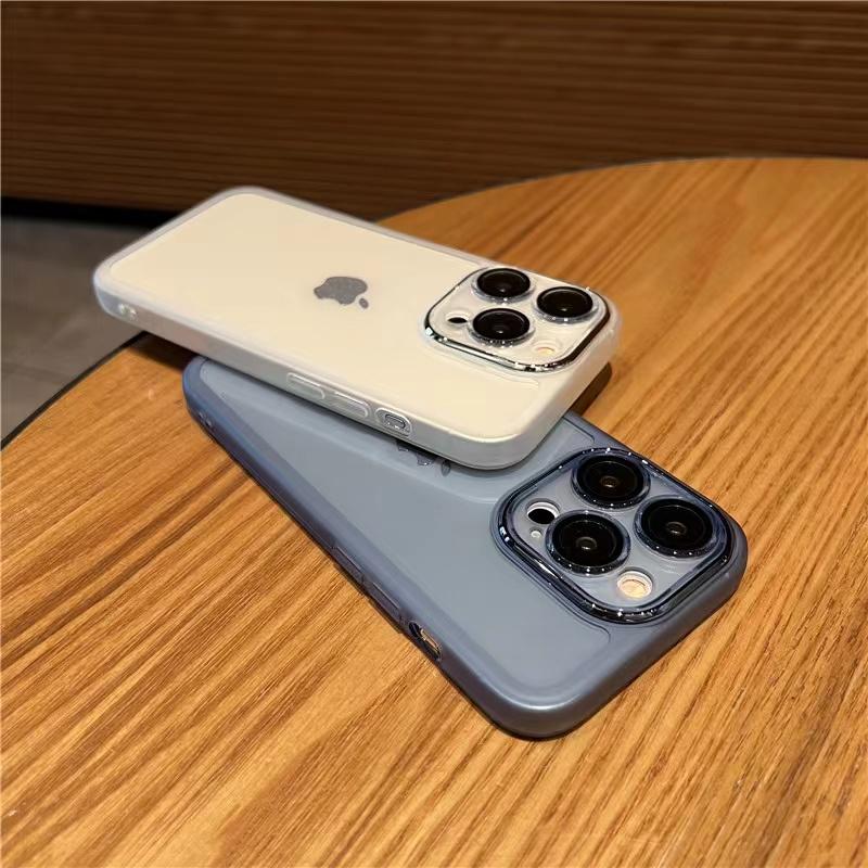 Luxuriöse Weiche Transparente Hülle Für IPhone 14 13 12 11 15 Pro Max X Xs Max XR 7 8 Plus SE   Stoßfestes Silikon-Bumper-Cover