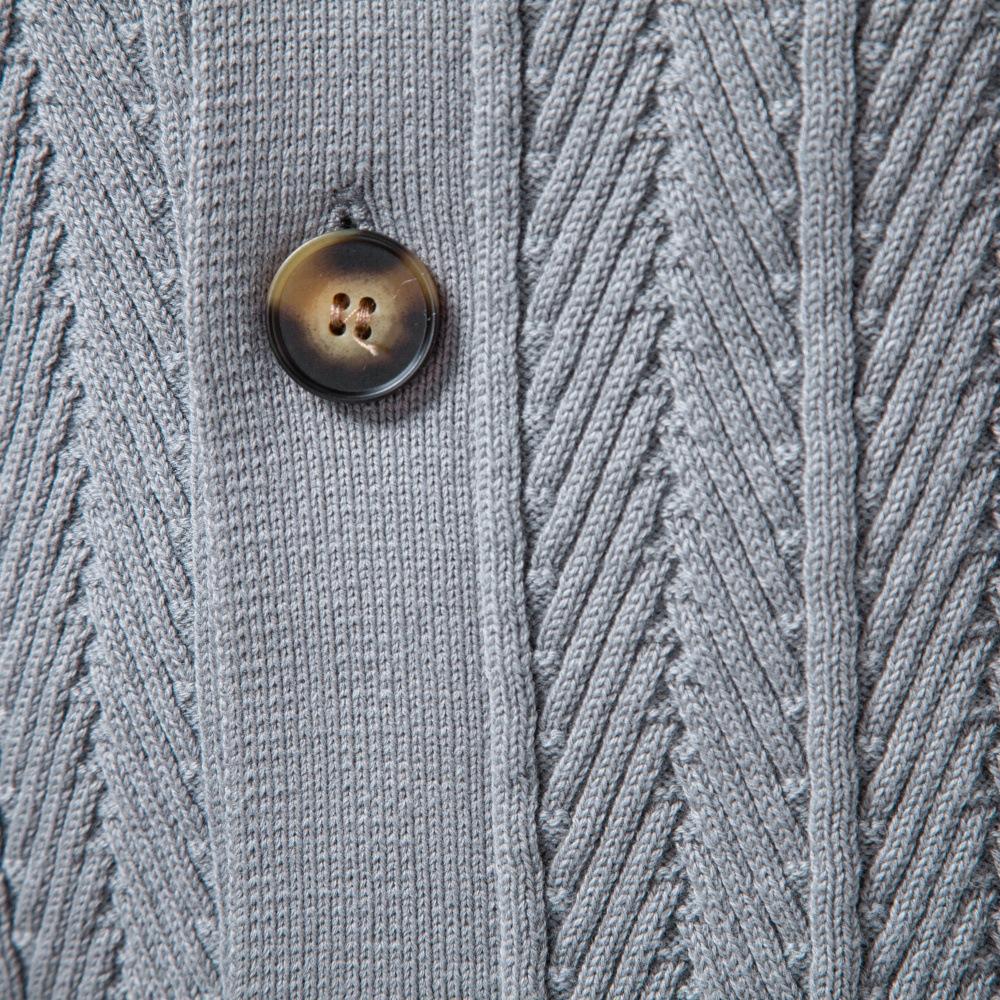 Gant 2026 New Autumn and Winter Woolen Cardigan Men's High-quality Business Casual Sweater Knitted Sweater