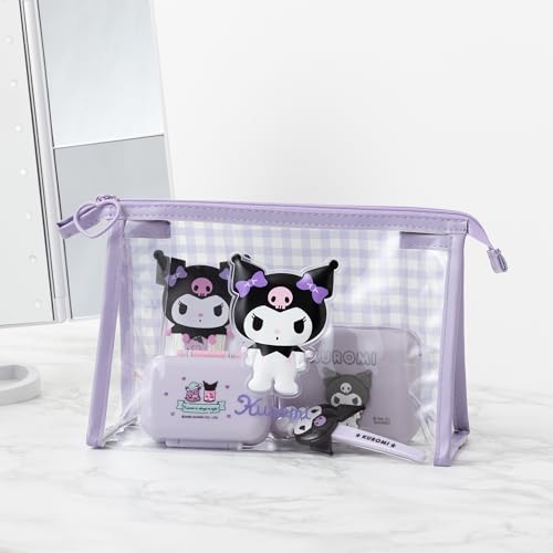 Sanrio Medicine Case, Pill Case, Supplement Case, Blueberry, Live, Oshikatsu, Bandage, Purple, Polypropylene, Kuromi, Kuromi-chan, Character, with Inn
