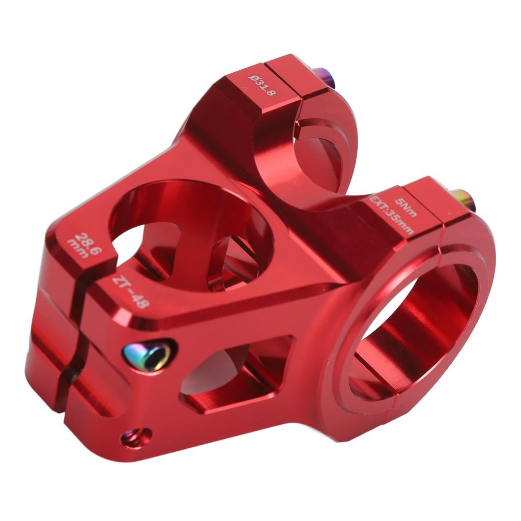 31.8mm Mountain Bike Stem Aluminum Alloy Lightweight Short Handlebar Stem for Replacement
