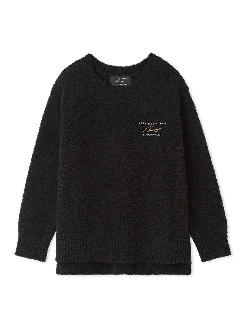 

Gelato Pique Joel Robuchon Side Slit Pullover PWNT244044 Black Women s