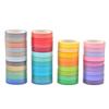 Maydahui Masking Tape 8mm 4m 40 Washi Paper for Gift Rainbow Tape 40-Piece Set, Wide, Roll, Colorful, Colors, Tape, Decoration, Wrapping, Diaries,