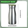 , Insulated Jug, Stainless Steel Vacuum Carafe, Leak Beverage Dispenser, Modern Design, And Cold