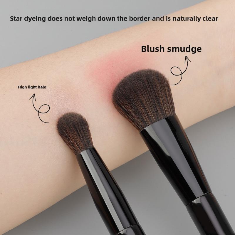 1PC Double Ended Foundation Brush Contour Sculpting Brushes Powder Blush Brush Makeup Brushes Women Cosmetic Tools Facial Brush