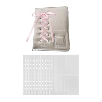 Photo Album Picture Albums Collection PU Leather Decorative DIY Card Binder for Travel