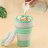 350ml Folding Water Cup Multifunctional Drinking Cup Minimalist Water Bottle  Coffee