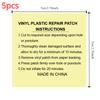 5/10Pcs PVC Waterproof Transparent Self Adhesive Nylon Patches Outdoor Tent Repair Tape Patch Accessories Tent Accessories