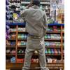 Mens Relaxed Fit Denim Jacket Pants Set Vintage Western Style Casual Outfit Gray Black