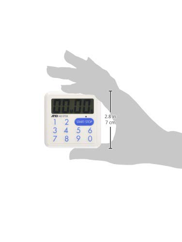 A&D AD-5708 Waterproof 100-Minute Timer with LED Lamp