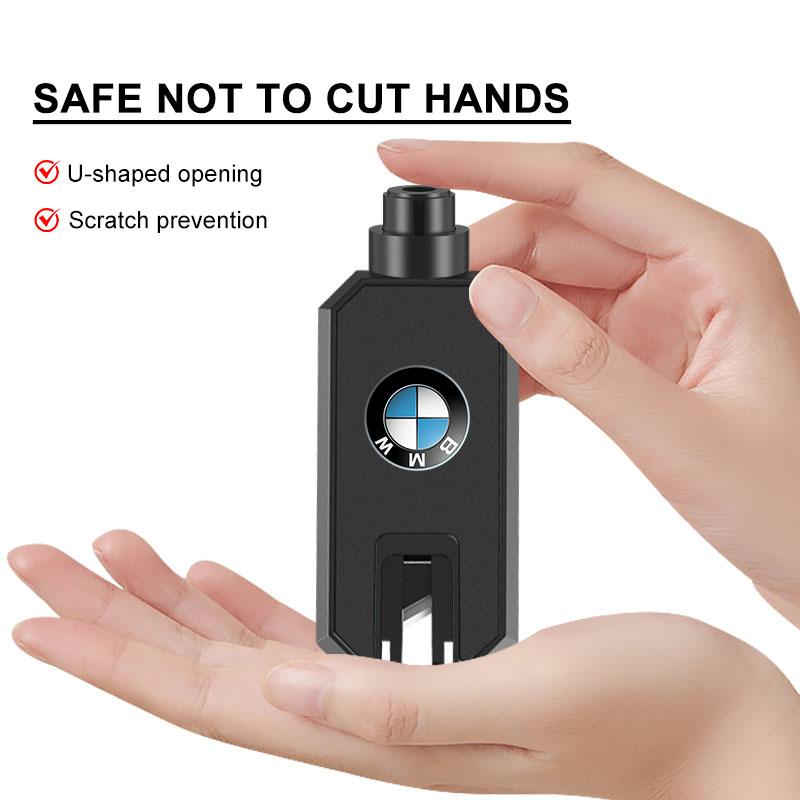 3-in-1 Auto Veiligheidshamer Noodruitbreker Hoge Hardheid Voor BMW M E34 E36 E60 E90 E46 E39 E70 F10 F20 F30 X5 X6 X1 M3 M5 M6 E71 F01 F02 F87