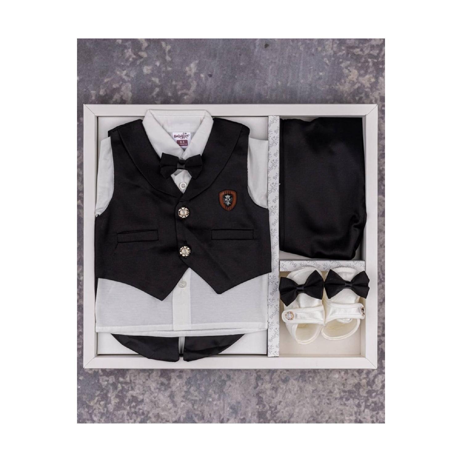 

Baby Tuxedo Circumcision Caution 0-3 Months 0-3 AY чорний