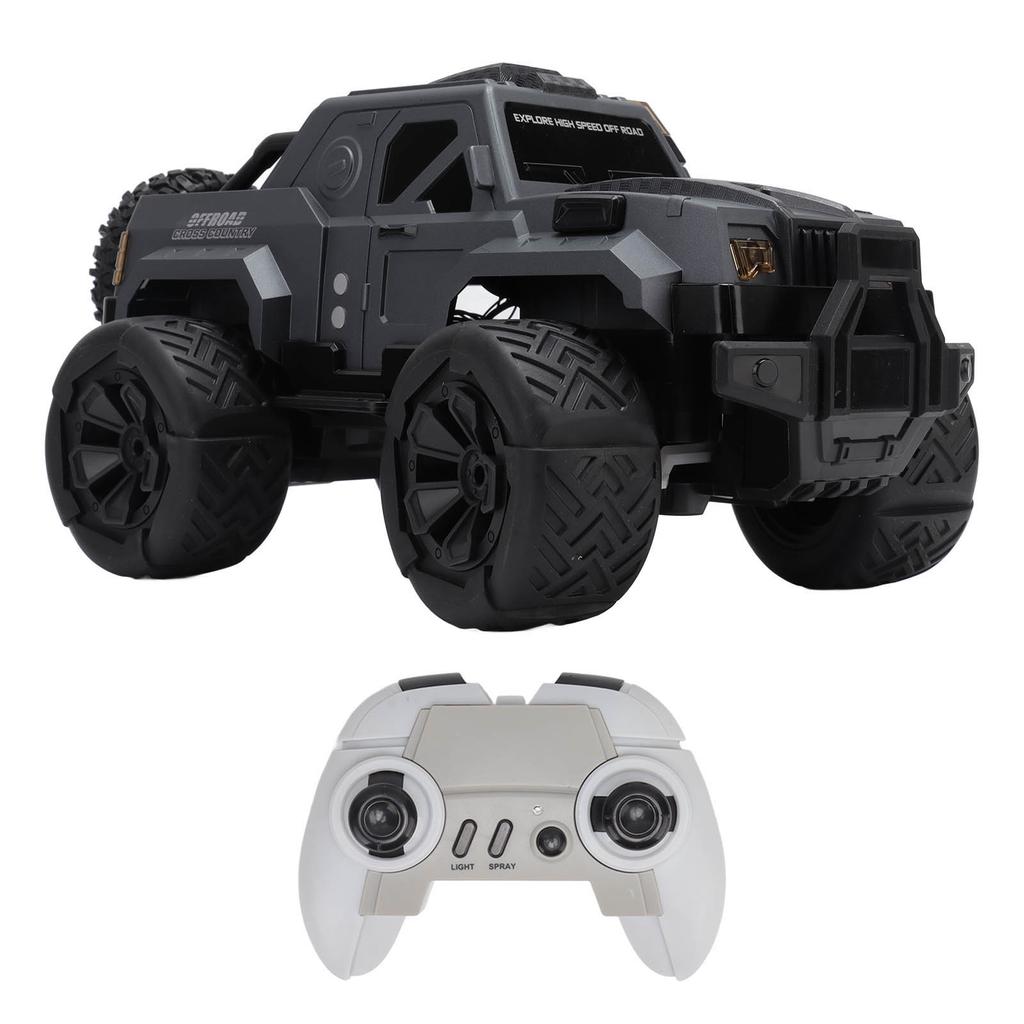 116 RC Car 2.4GHz Remote Control Climbing Car With Spray and Light Off Road Trucks Toys For Kids