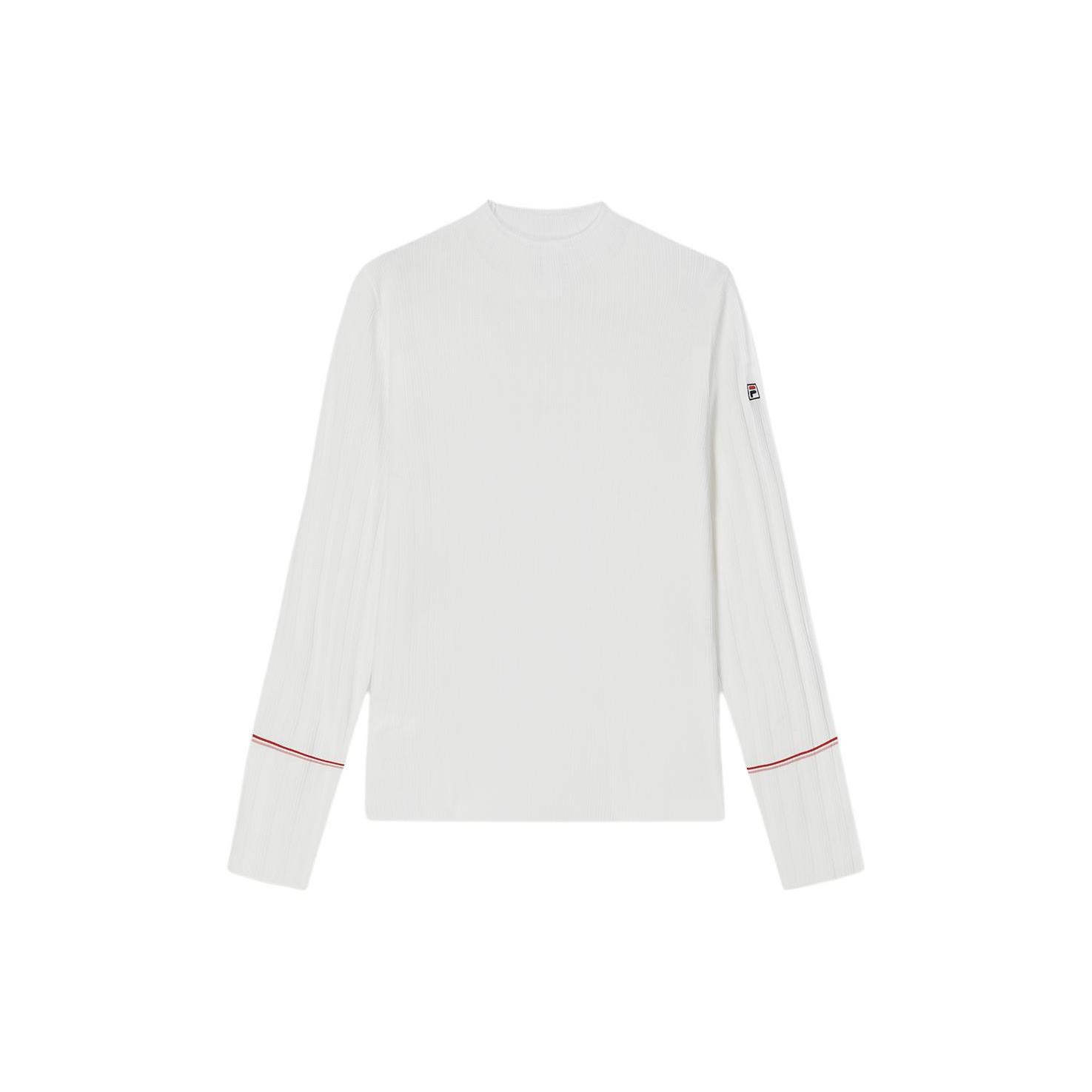 

New FILA Knitwear Women s Steam White F11W411415F-IV M