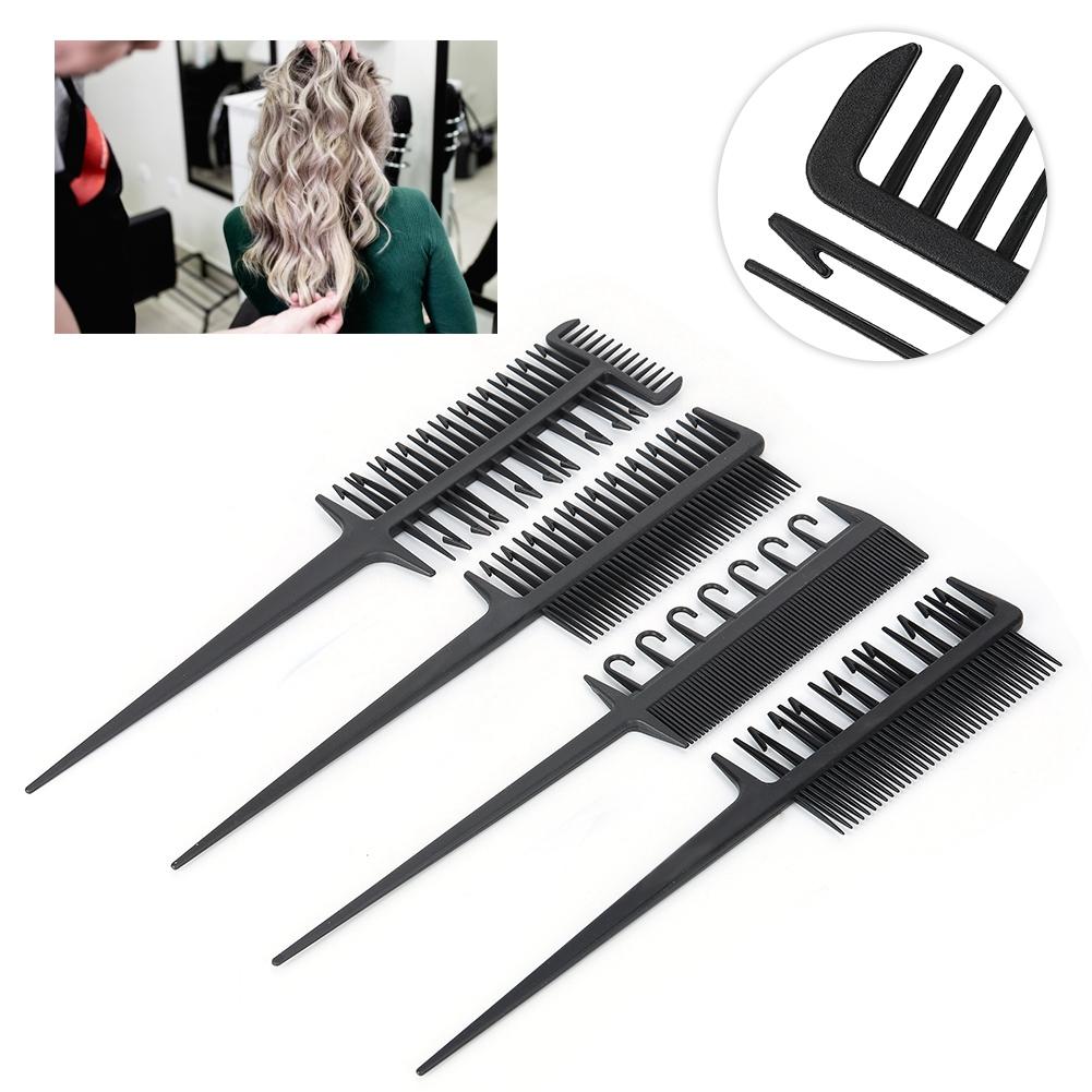 Professional Hairdresser Comb Set Hair Coloring Dying Highlight Salon Barber Tool