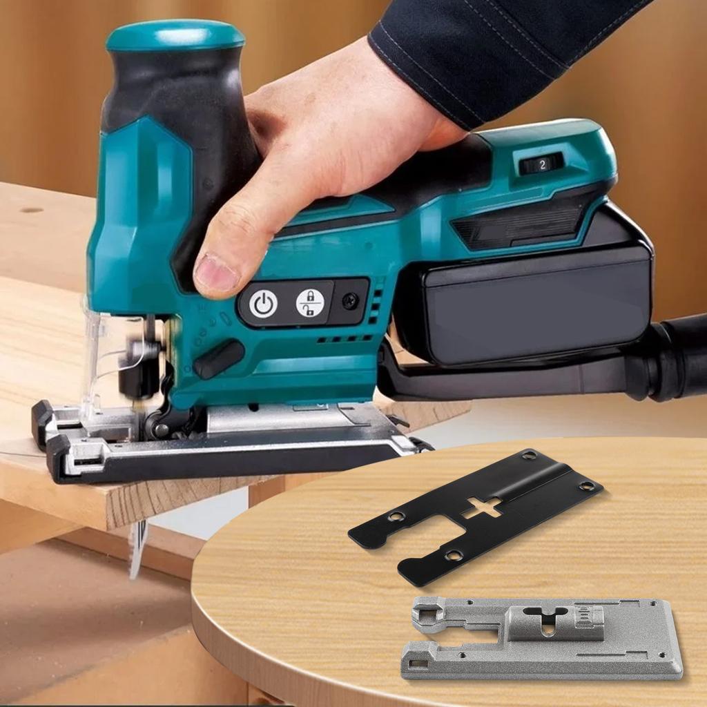 For 4304 Jig Saw Floor Set Base Plate Replacement with Aluminum and Iron Material Designed for Quick Change and Stable Operation