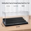 Lego-Compatible Stepped Acrylic Display Box – Dustproof, Detachable, Perfect for Figurines and Kids' Assembly Gift