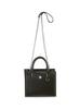 Furfur Ribbon Crimp Tote Bag RWGB255514 Black Free Size Women's