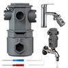 Compact Plumbing Tools All In One Faucet Wrench Tool Set, Multi-Size Disassembly Durable Set Tools, Repair Kit for Bathroom Kitchen Maintenance
