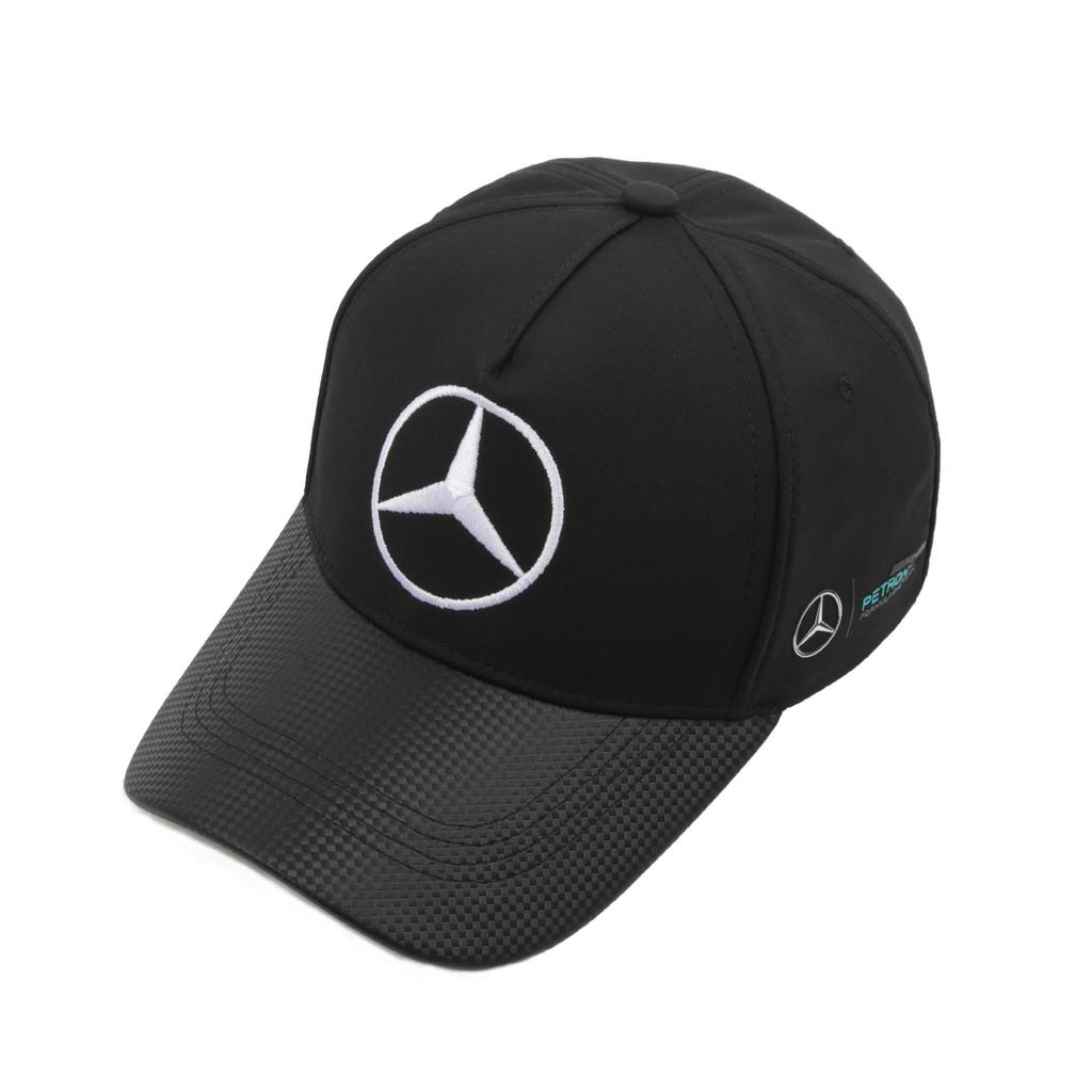 FCM5   High Texture Embroidery Baseball Hat Outdoor Sports Adjustable Sunscreen Hat For Mercedes Benz C E S Class GLC GLE GLS Sticker