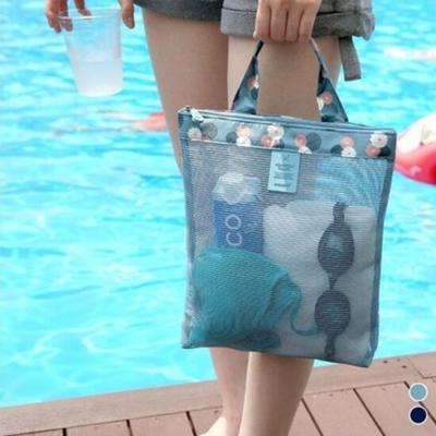Shop   Mesh Beach Bag Vacation Water Play Pool Tote Bag Won wBag Wfiotwf