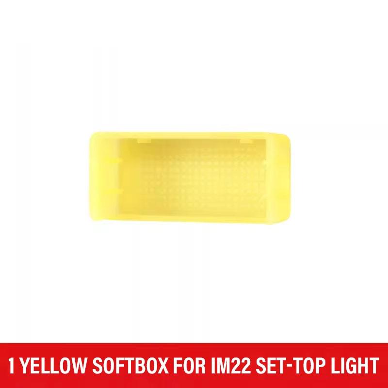 Soonpho För Godox IM30 IM20 IM22 iA32 it30pro Blixt Endast Kompatibel med Vit Blå Gul Diffusor Softbox Fodral Diffusor