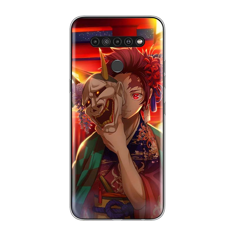 Demon Slayer Kimetsu No Yaiba For LG V60 V50S V50 G8X G8S G8 G7 ThinQ 5G K61 K51S K41S K30 K20 Q60 Q9 Soft Phone Case