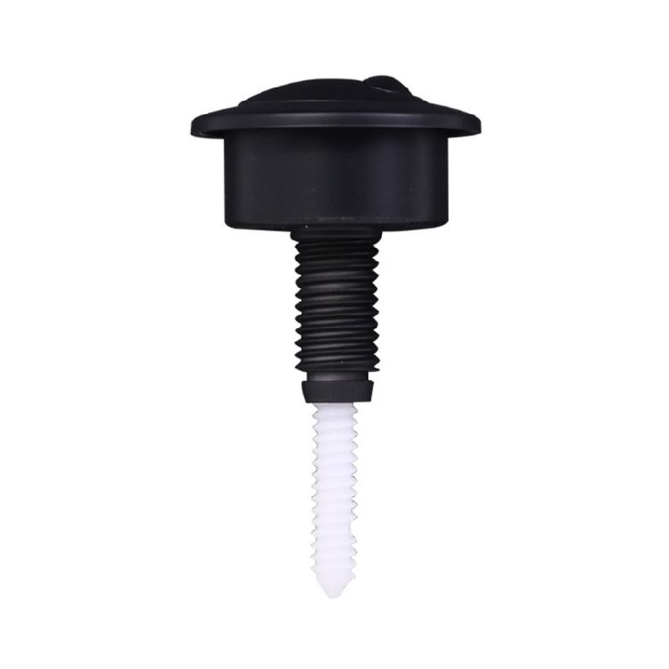 Buton Dublu ABS pentru WC Kit de Înlocuire Economisire Apă Oferind Două Moduri de Spălare pentru Conservare & Durabilitate culoare negru mat