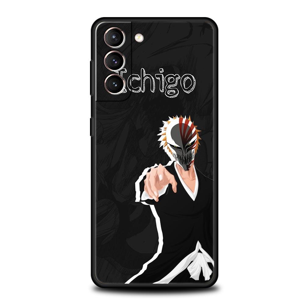 Bleach Kurosaki Ichigo For Samsung Galaxy S22 Ultra S20 S21 FE 5G S10 S9 Plus S10E S8 Phone Case Note 10 Lite 20 Silicone Cover