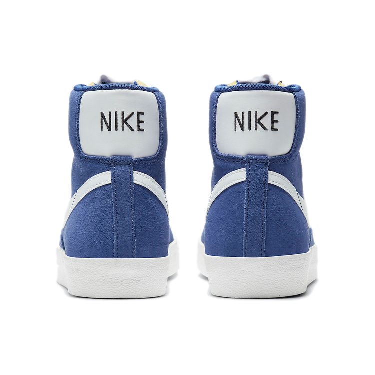 Nike Blazer Mid 77 Suede Deep Royal Blue Unisex Sneakers Hvit Seil Svart CI1172-402