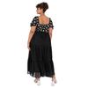 Lovedrobe Womens/Ladies Square Neck Short-Sleeved Midi Dress