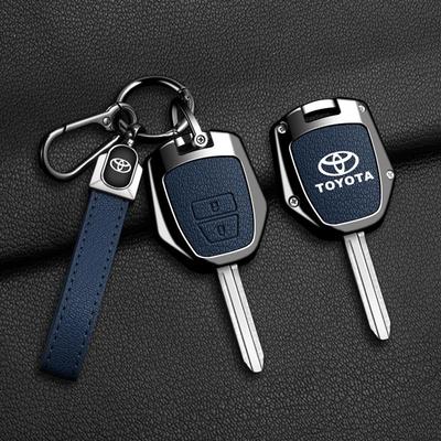 Toyota Key Case Metal Protective Shell for Yaris, Land Cruiser, Levin, RAV4 - Car Accessories