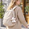 Cute Animal Key Clip Plush Sheep Keychain Soft Stuffed Bag Charm with Metal Ring New Year Gift for Kids Backpacks and Keys Cartoon Lamb Pendant