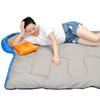 Envelope Sleeping Bag with Compression Sack 3 Season Sleeping Bag Washable Compact for Outdoor Traveling Hiking