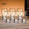 Entertaining And Hosting Barware Mini Snifter Glass with Ergonomic Weighted Base, Crystal Clear Tasting Mixed Drink Serving Cups Glasses, Comfortable