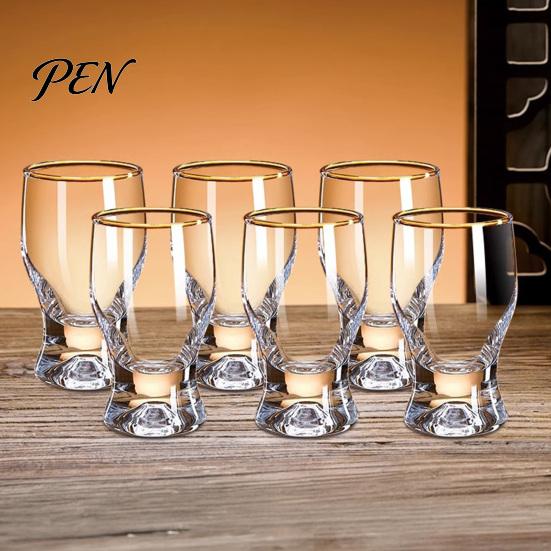 Entertaining And Hosting Barware Mini Snifter Glass with Ergonomic Weighted Base, Crystal Clear Tasting Mixed Drink Serving Cups Glasses, Comfortable