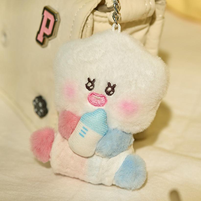 TREASURE TRUZ Baby Newborn Plush Key Ring