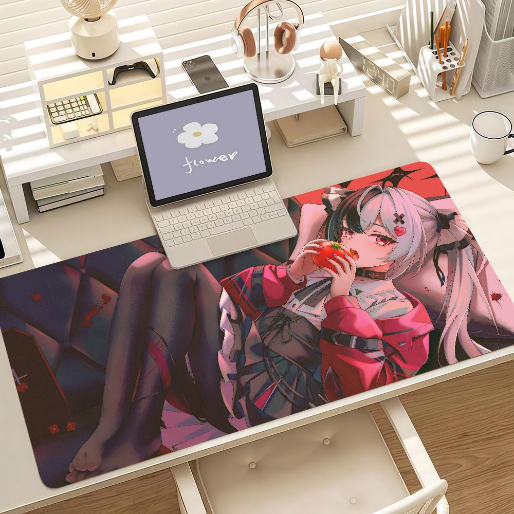 Game NNeverness To Everness Mouse Pad Anti Slip Rubber Edge Locked Thickened Laptop Gaming Desk Mat