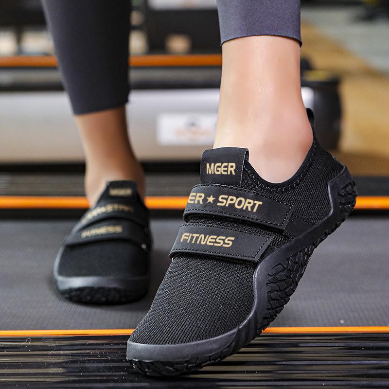 Men's and Women's Breathable Non-Slip Barefoot Training Shoes for Squats, Deadlifts, and Indoor Fitness