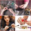 DIY Necklace Bracelet Earrings Set Jewelry Making Kit Handmade Jewelry Making Starter Jewelry Repair Tools Kit with Pliers Beads Jewelry Accessories