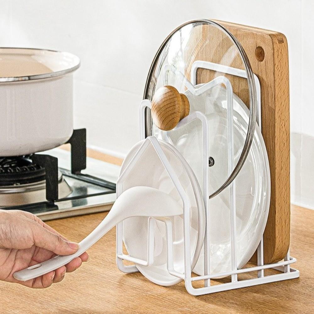 Metal Cutting Board Rack Shelf Stable Chopping Board Holder  Restaurant Home Kitchen