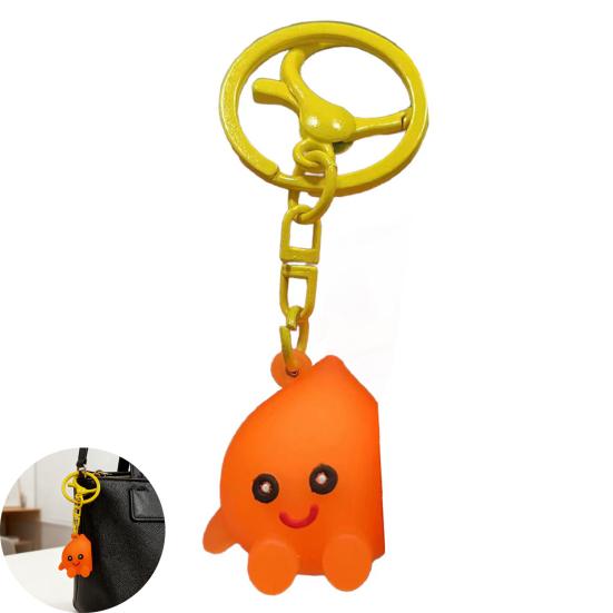 2 Stück Schlüsselanhänger Anhänger Magnetisches Design Cartoon Feuerwehrmann Schlüsselanhänger Rucksäcke Handtaschen Geldbörsen Autos Dekorativer Anhänger