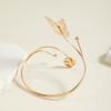 Spiral Women Arm Bracelet Adjustable Armlet Jewelry Gifts Metal Starfish Open Cuff Bangles  Gift
