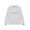 STU26 Otoño Invierno Unisex Oversized Algodón Cuello Redondo Sudadera de Manga Larga Adolescentes Adultos