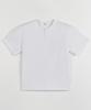 TOFFEE [2Pack] Slim Crop Henley Neck Half T-Shirt (Type B)