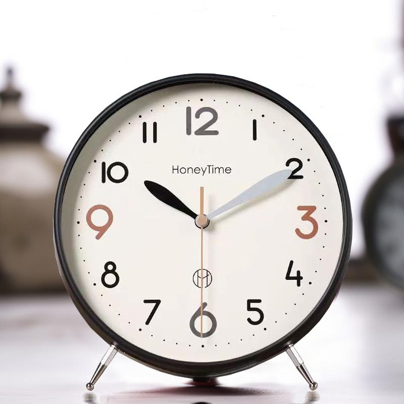 Simple Style Table Clock, Living Room, Elegant Desktop , Tabletop Clock, Placed Table Clock, Creative Decoration