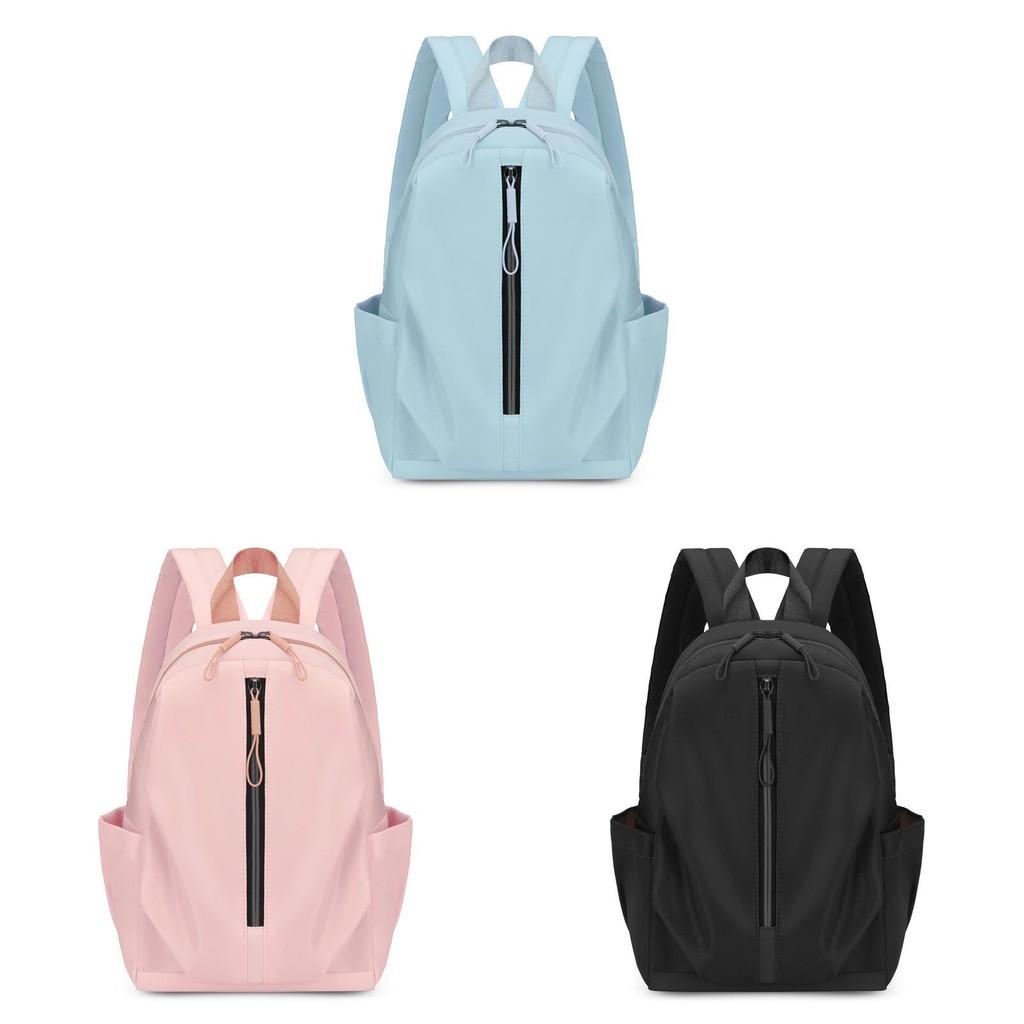 Student Casual Fashion Backpack Breathable Material Zipper Closure For Commuting
