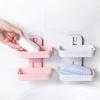 Bathroom Shower Soap Box Dish Storage Plate Tray Holder Case Soap Holder Double