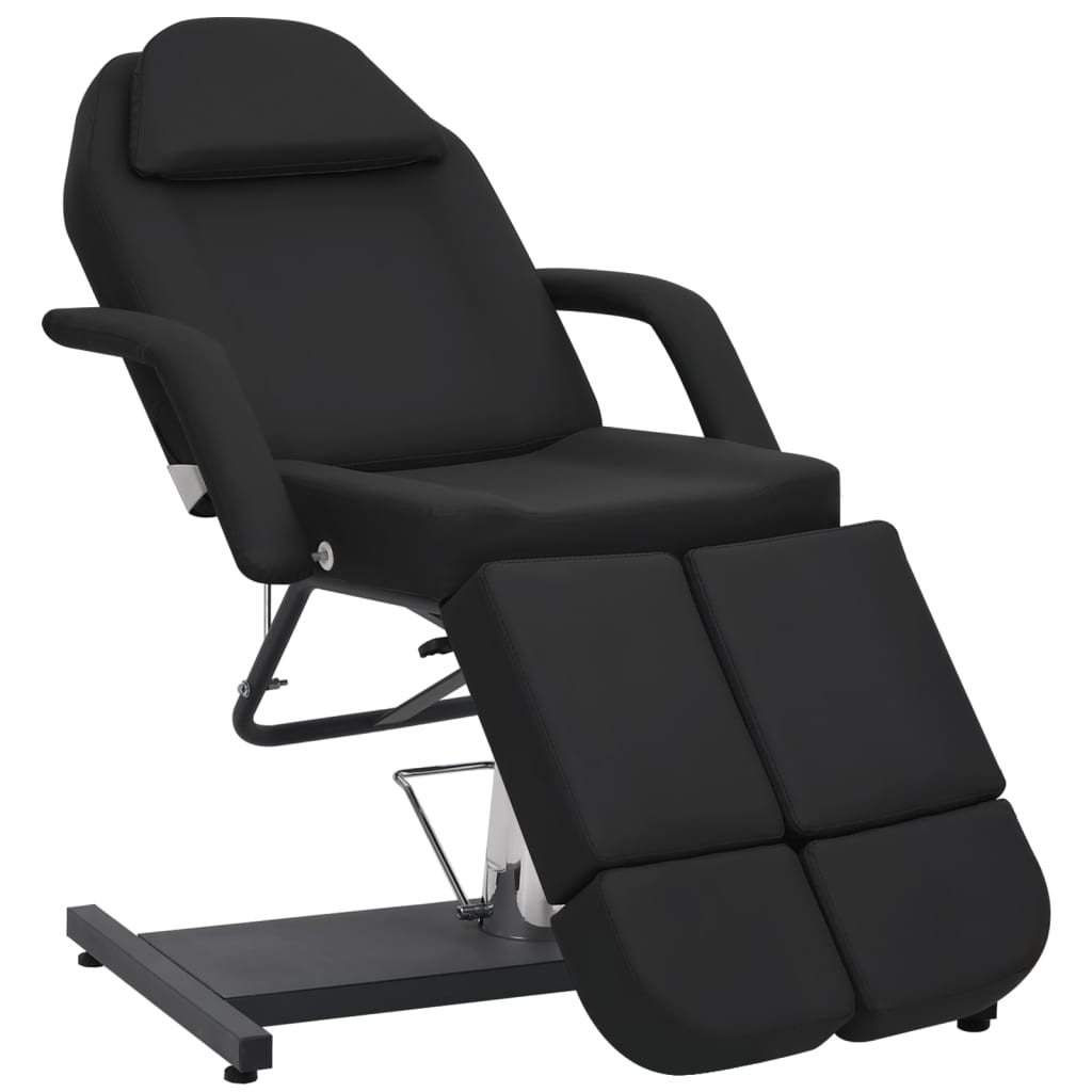 Vidaxl Cosmetic Treatment Chair, Eco-Leather, Black 180X62X78 Cm