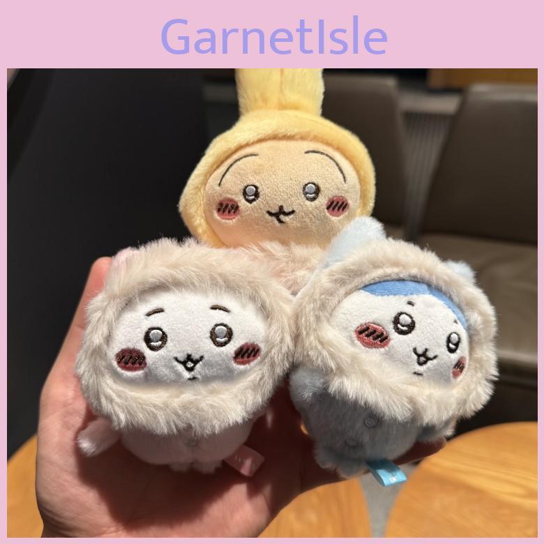 Giy Usaqi Winter Plush Doll With Faux Fur Collar For Kids Room Decor